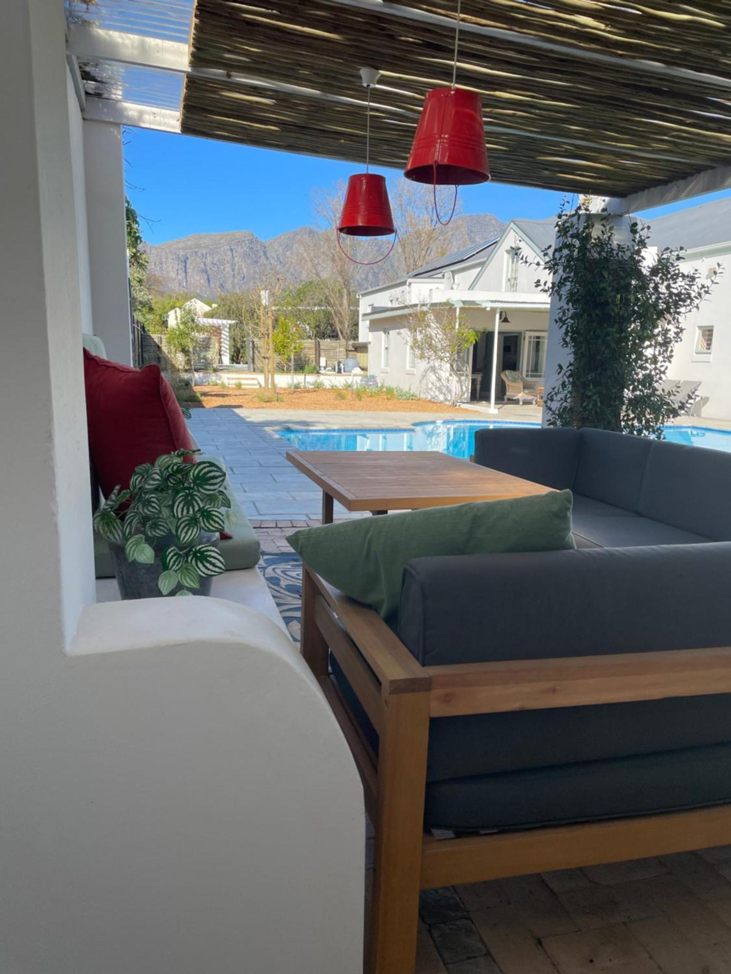 Largest One Bed Apartment & Private Pool In The Hoek Franschhoek Exterior foto